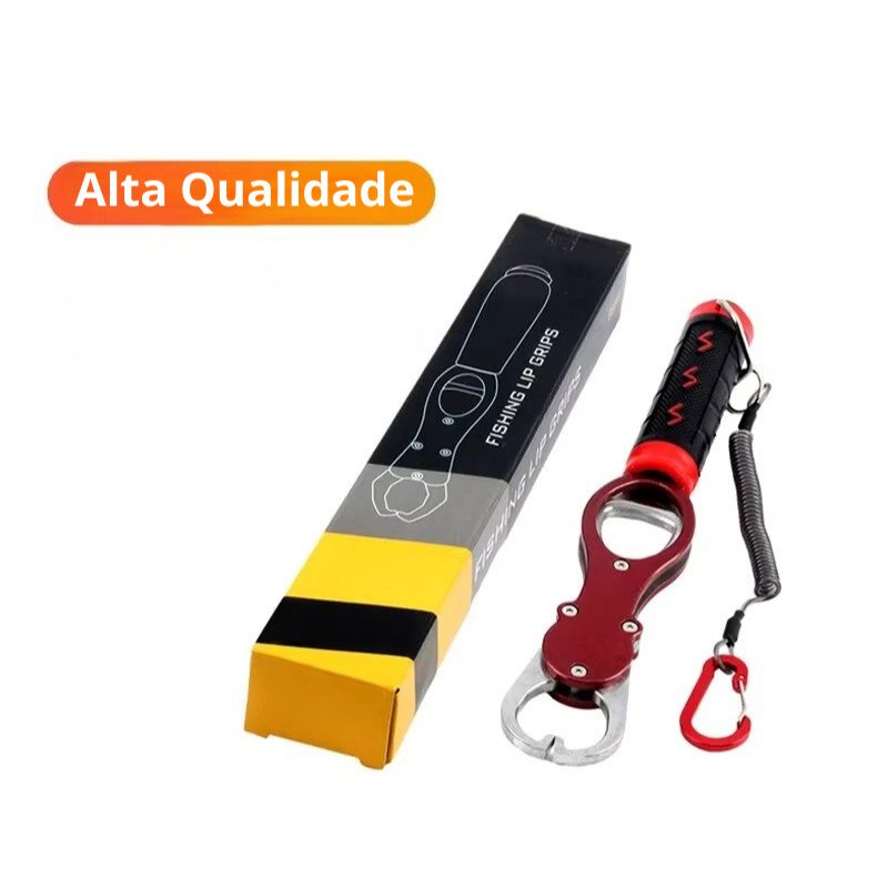Alicate Pega Peixe Boga Grip com Balança 18kg Lenda Fishing