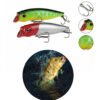 Kit 2 Iscas Artificiais Meia Água Lenda Tucuna 90 – Red-Head e Verde/Laranja
